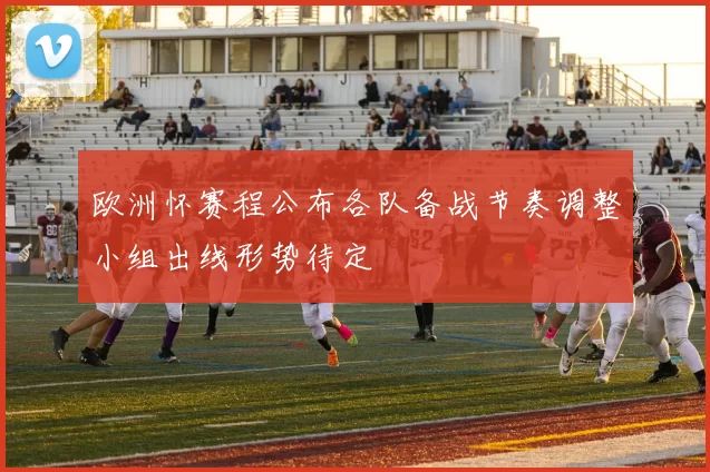 欧洲怀赛程公布各队备战节奏调整小组出线形势待定